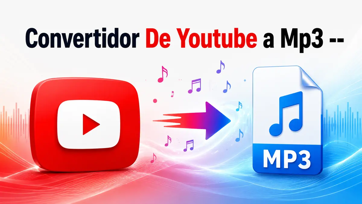 Convertidor de youtube a mp3 --