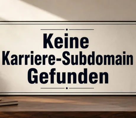 keine karriere-subdomain gefunden