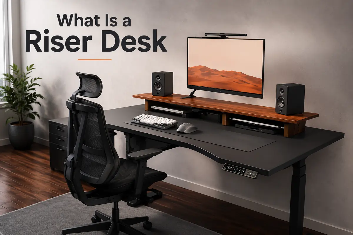 what is a riser desk