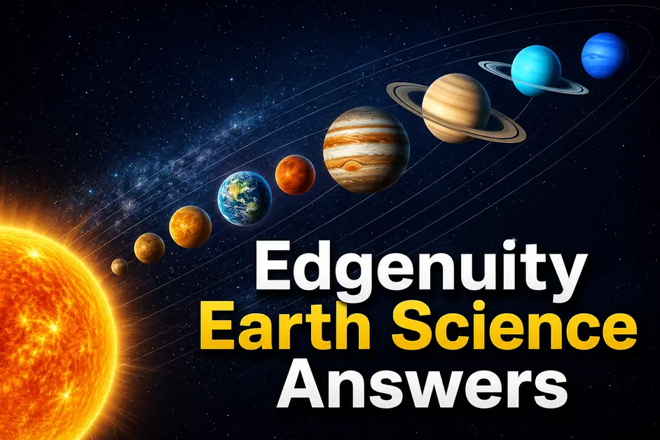 Edgenuity Earth Science Answers